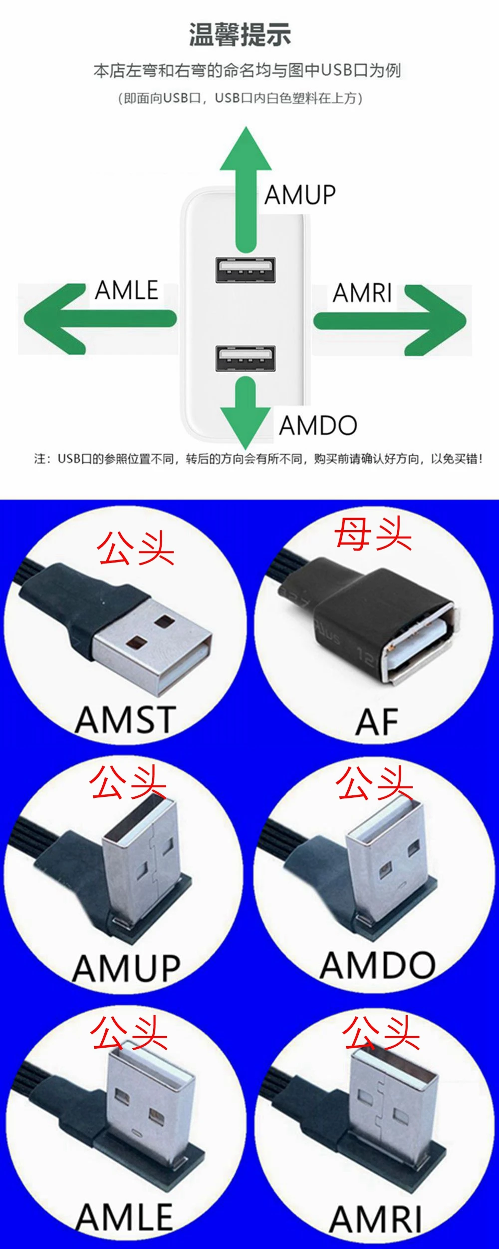 1M 3 מ-USB 2.0 זכר זכר/ נקבה 90 בזווית הרחבה מתאם כבל USB2.0 זכר ונקבה ימינה/שמאלה/למטה/למעלה שחור כבל כבל
