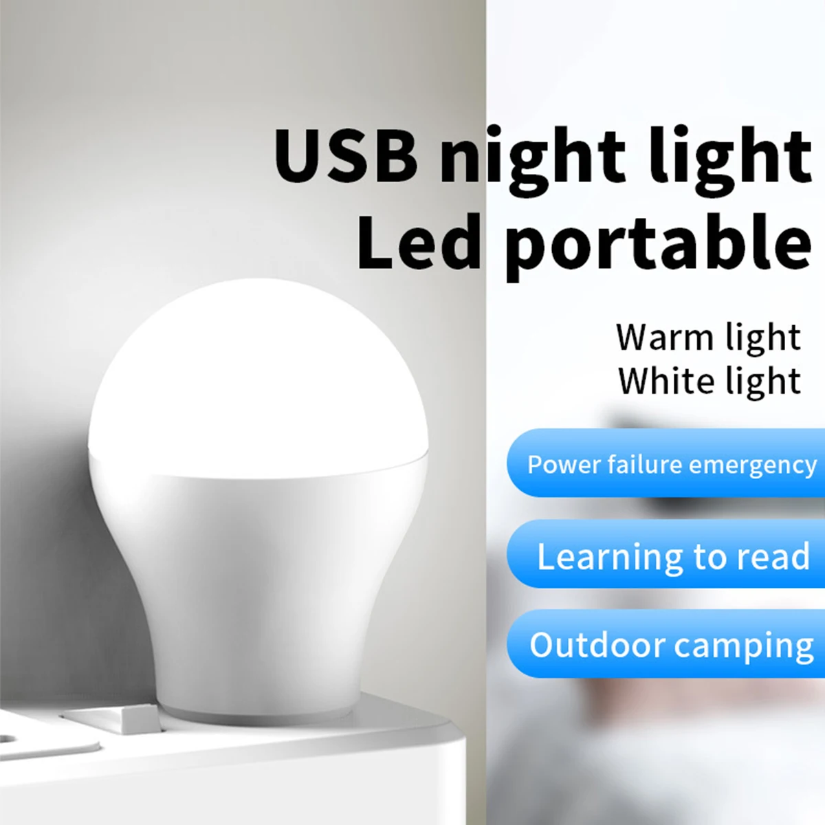נייד Mini USB LED תקע המנורה 5V-1W סופר מבריק ספר אור מנורת הקריאה על כוח הבנק מחשב נייד מחברת השולחן מנורת לילה