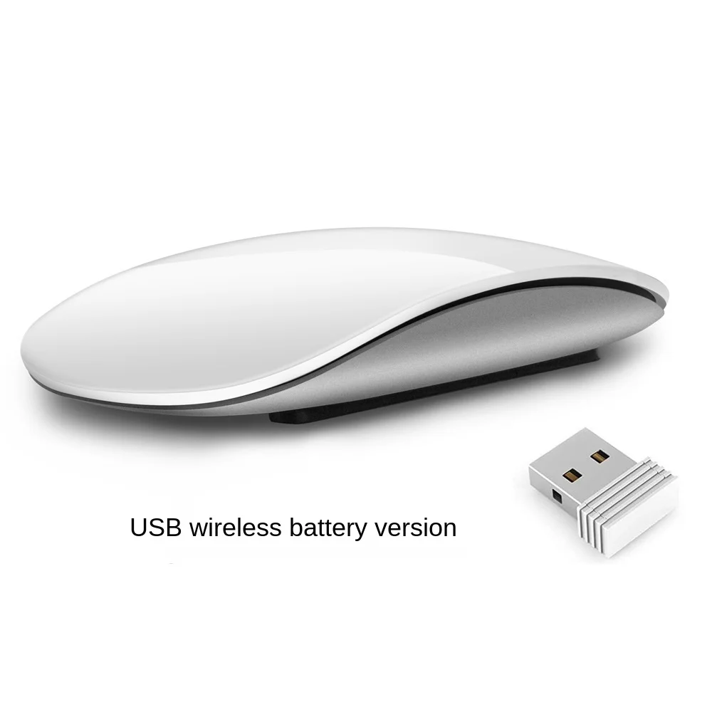 לייזר USB האלחוטי של 2.4 G עכבר מחשב קסם עכבר ארגונומי Arc Touch Ultra Slim Mause קטן USB 3D עכברים למחשב נייד