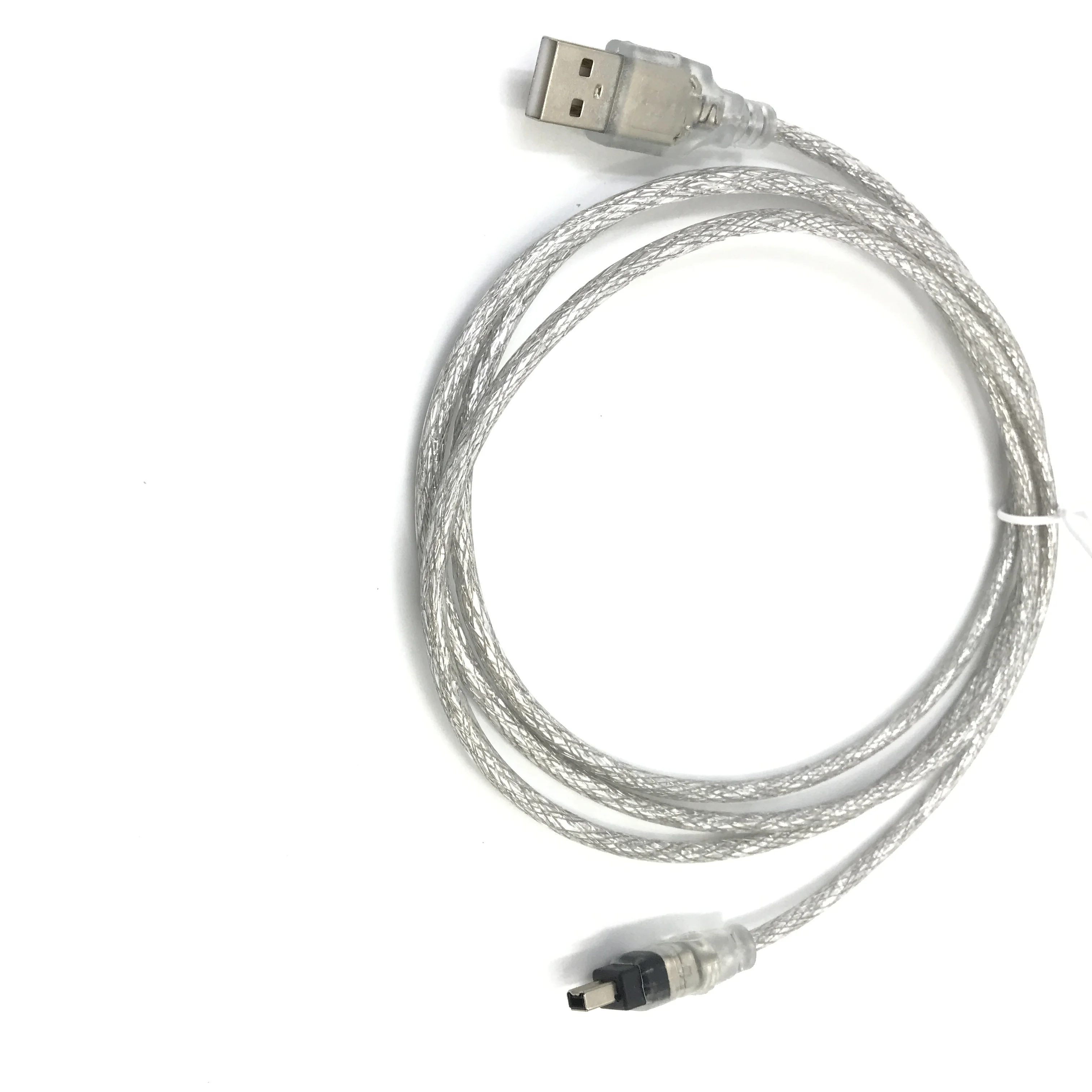USB זכר ל-Firewire IEEE 1394 4 פינים זכר iLink מתאם כבל firewire 1394 כבלים עבור SONY DCR-TRV75E DV מצלמה כבל 100 ס 
